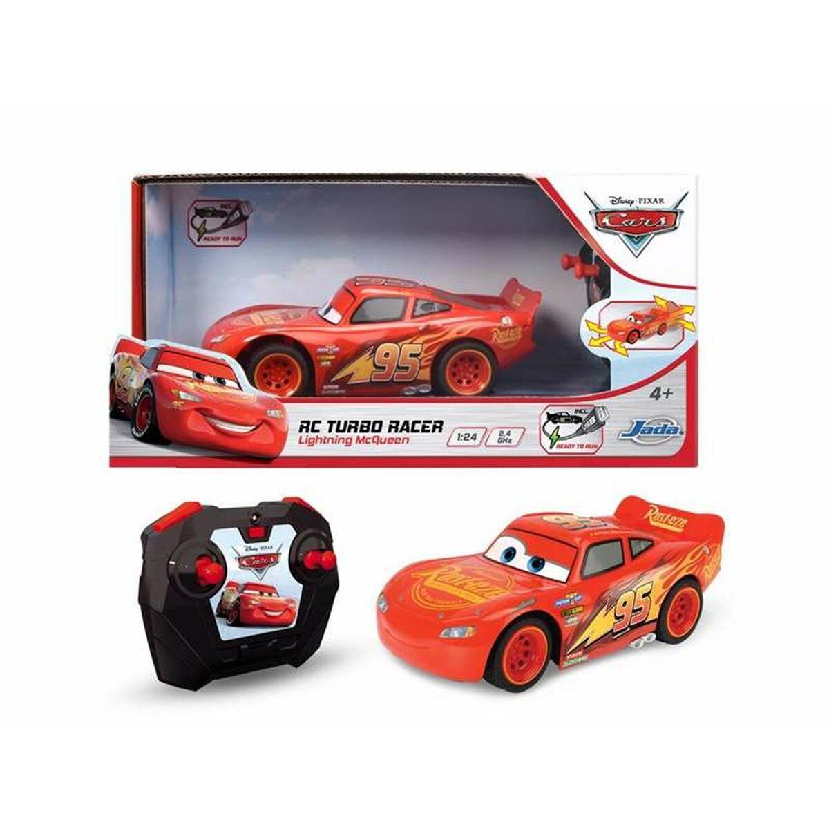Fjernstyret Bil Cars Turbo Racer Lightning Mcqueen : - Fjernstyret  - 4006333070099