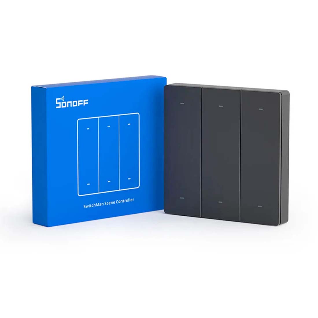 Sonoff Switchman Scene Controller Fjernbetjening Mørkegrå - Fjernstyret  - 6920075777390