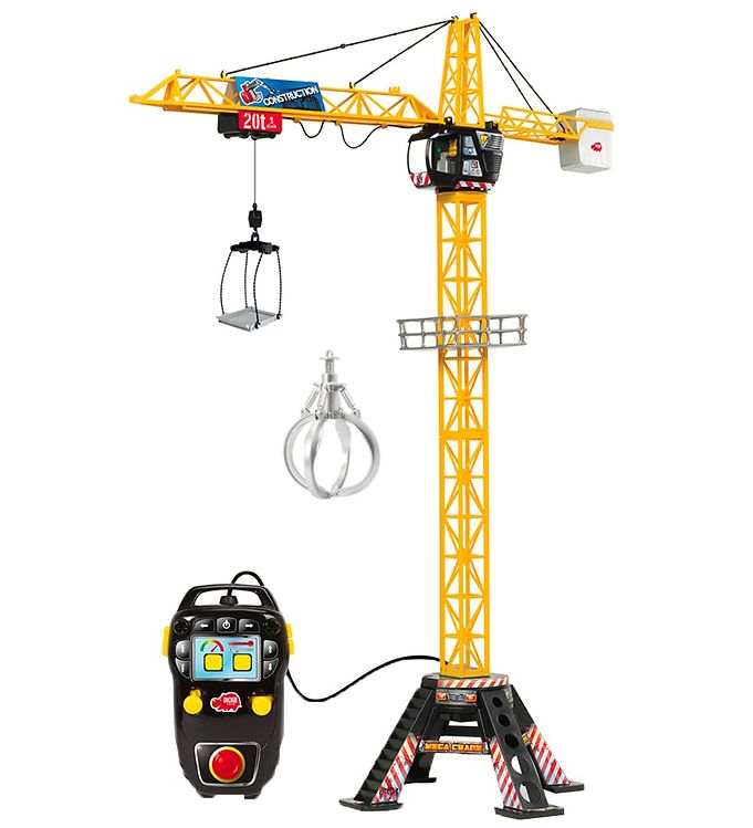 Gul Dickie Toys Fjernstyret Kran 120 - Dickie Toys Fjernstyret  - 4006333060281