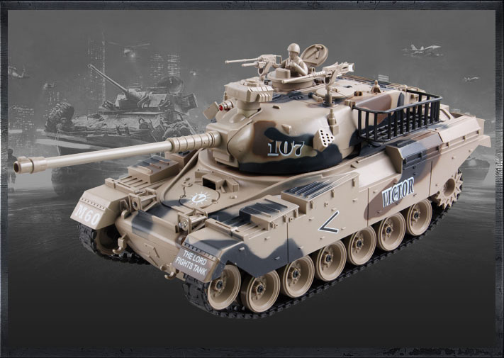 Zegan M60 Fjernstyret Airsoft Tank : - Zegan Fjernstyret  - 5712548146663