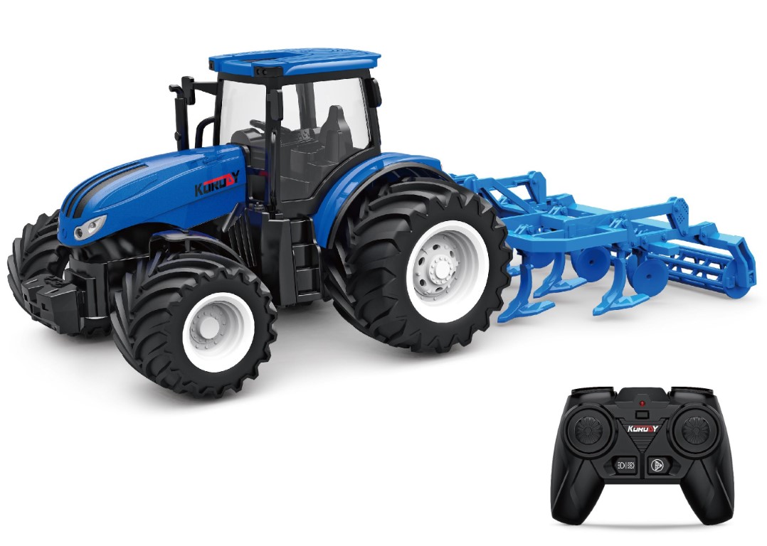 Fjernstyret Traktor Pløj : Alloy - Korody Fjernstyret  - 5712548145987