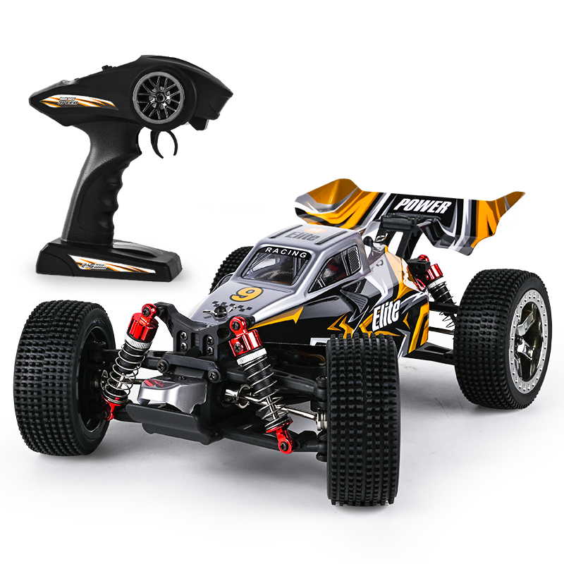 Guokai Off Road Buggy : Brushless 4wd Fjernstyret 4ghz 45km Orange - Mcu Fjernstyret  - 5712548145451