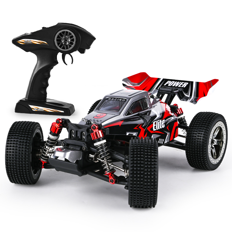 Guokai Off Road Buggy : Brushless 4wd Fjernstyret 4ghz 45km Rød - Guokai Fjernstyret  - 5712548145451