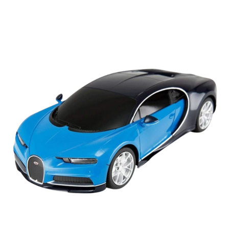 Rastar Bugatti Chiron Blå Fjernstyret Bil : - Rastar Fjernstyret  - 6930751311527