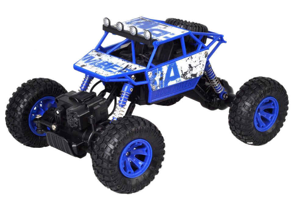 Rock Rover Fjernstyret 4wd Crawler : Blå - Zegan Fjernstyret  - 5712548146939